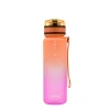 İdman su qabı Uzspace 3026, tritan, narıncı/bənövşəyi, 500 ml, 23x7 sm