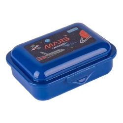 Ланч-бокс 1 Вересня Space 707591, 280 мл, 13.5х10х4.5 см, пластик, синий