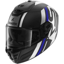 Motosikl dəbilqəsi Shark Spartan RS Carbon Shawn Mat, karbon, göy/gümüşü, ölçü XL