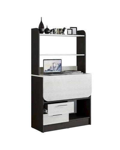 Yazı masası-tumba 3563_M2StolNik2Mix Venge/Ağ, LDSP, 140x70x80 sm