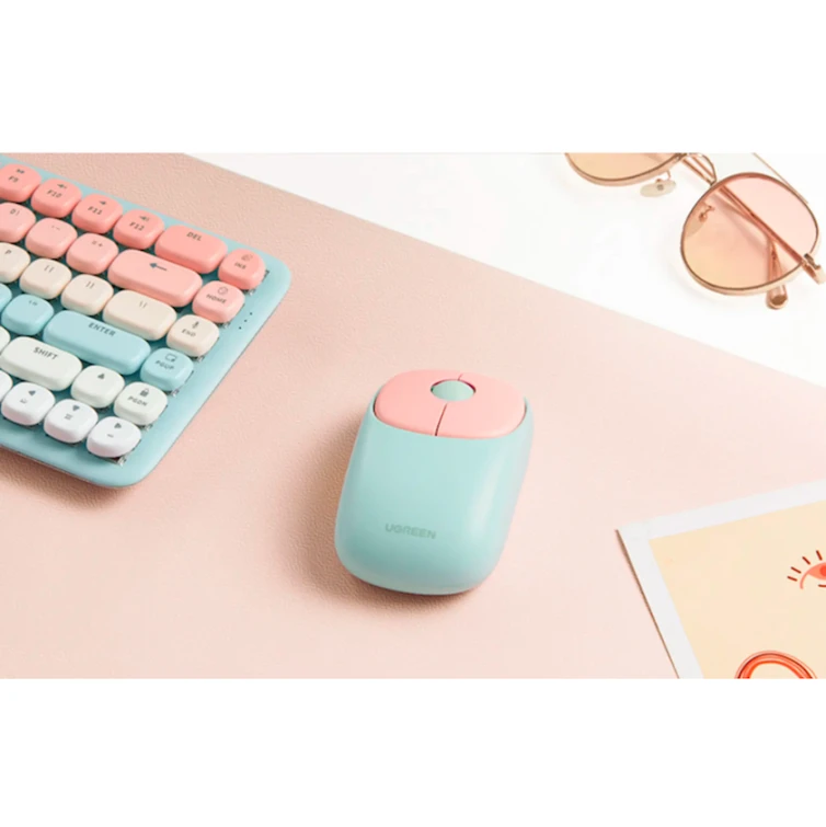 Беспроводная мышь Ugreen Fun+ MU102 Pink