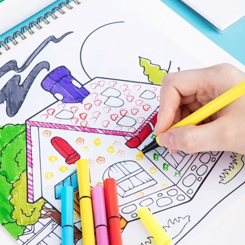 Набор фломастеров Deli Super Wings C150-12, 12 шт Набор фломастеров Deli Super Wings C150-12, 12 шт