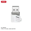 Adapter-ötürücü XO-NB256D Type-C to USB-A