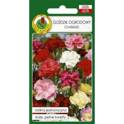 Семена цветов PNOS Gozdzik Ogrodowy Chabaud, 0.3 г