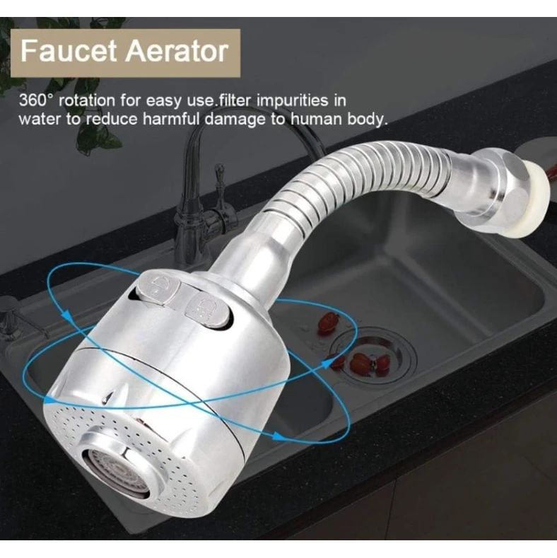 Насадка для смесителя Sensor_2000000056487, серебристый