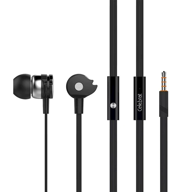 Проводные наушники Celebrat Yison D1 Black Проводные наушники Celebrat Yison D1 Black