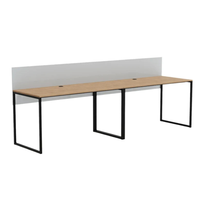 Стол 3563_LoftKomplecktVotan, 220x70x110 см, ЛДСП, коричневый