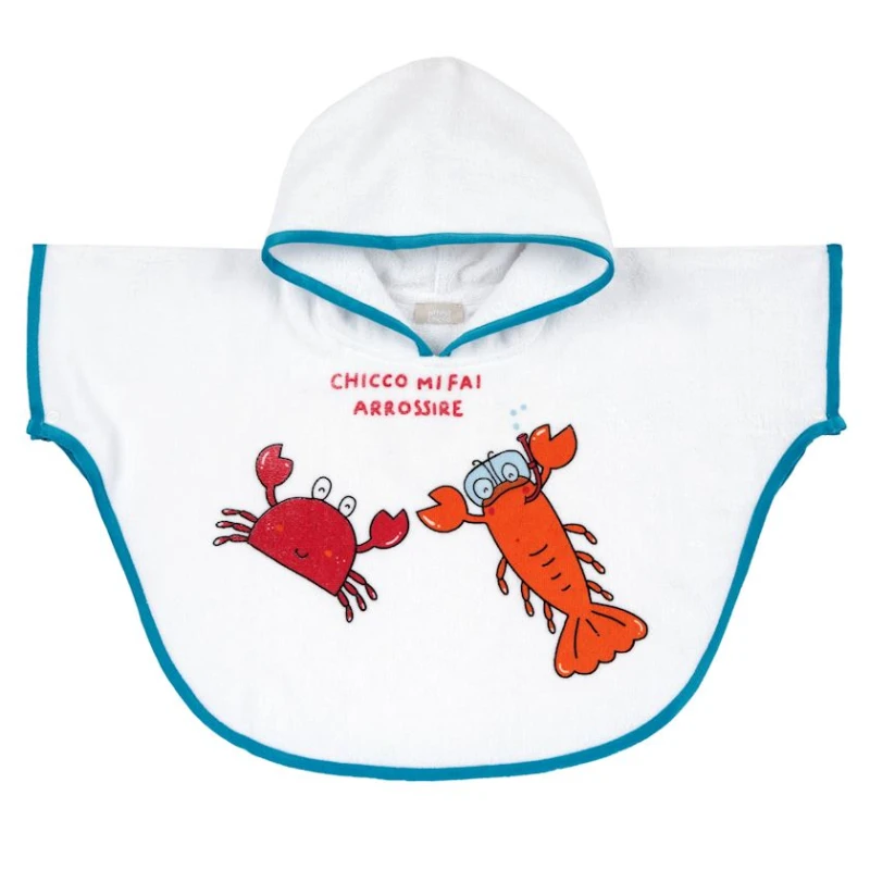 Полотенце с капюшоном Chicco 9005912000000-32, 1-3 мес, размер 1, белый Полотенце с капюшоном Chicco 9005912000000-32, 1-3 мес, размер 1, белый