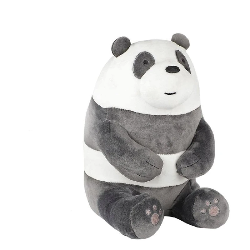 Мягкая игрушка Miniso We Bare Bears Lovely Sitting Panda, полиэстер, 30 см Мягкая игрушка Miniso We Bare Bears Lovely Sitting Panda, полиэстер, 30 см