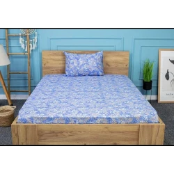 Комплект постельного белья Moon Star SHA-0000960, простыня 100x200 см, наволочка 50х70 см (1 шт), односпальный, хлопок, разноцветный