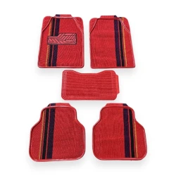 Комплект автомобильных ковриков avto612, красный Комплект автомобильных ковриков avto612, красный