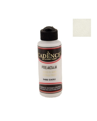 Akril boya Cadence Premium Acrylic Paint 6480 Ecru, 120 ml