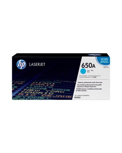 Toner-kartric HP 650A Cyan (CE271A)