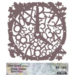 Трафарет Cadence для создания силуэта Template-KS Serie 163, 25х30 см