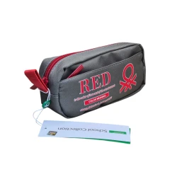 Qələmdan United Colors of Benetton Over-Q_Pencilcase_13, neylon, boz, 20x9 sm