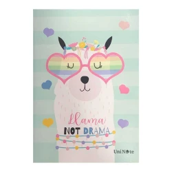 Xətli dəftər Uni Note A5, 100 vərəq, çeşiddə