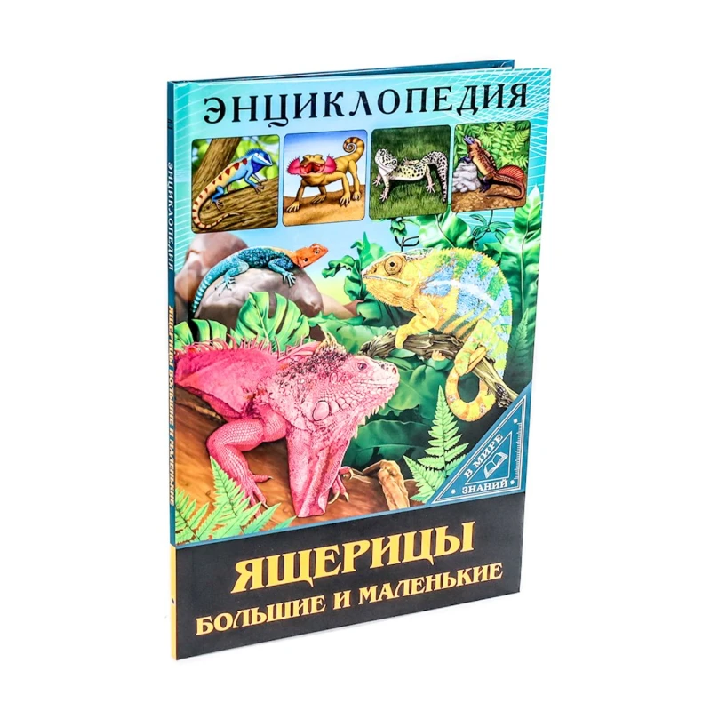 Энциклопедия Проф-пресс В мире знаний Ящерицы большие и маленькие, 32 стр Энциклопедия Проф-пресс В мире знаний Ящерицы большие и маленькие, 32 стр