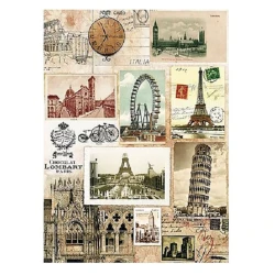 Рисовая бумага для декупажа Cadence А3 - 45