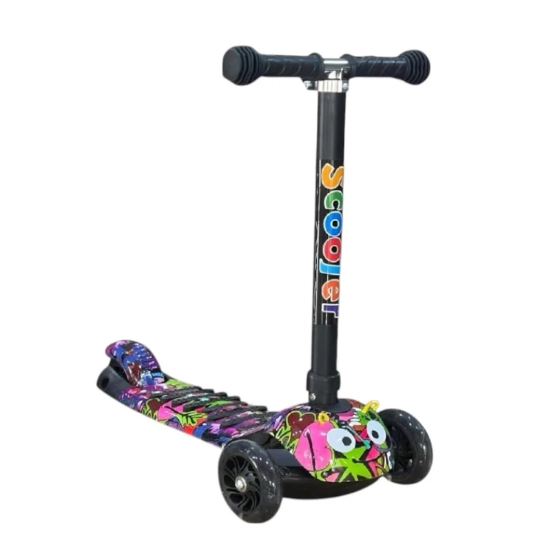 Uşaq samokatı HH1-PZ, rəngbərəng