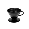 Воронка-дриппер для заваривания кофе CB_98160000000896, керамическая, черный