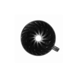 Воронка-дриппер для заваривания кофе CB_98160000000896, керамическая, черный Воронка-дриппер для заваривания кофе CB_98160000000896, керамическая, черный