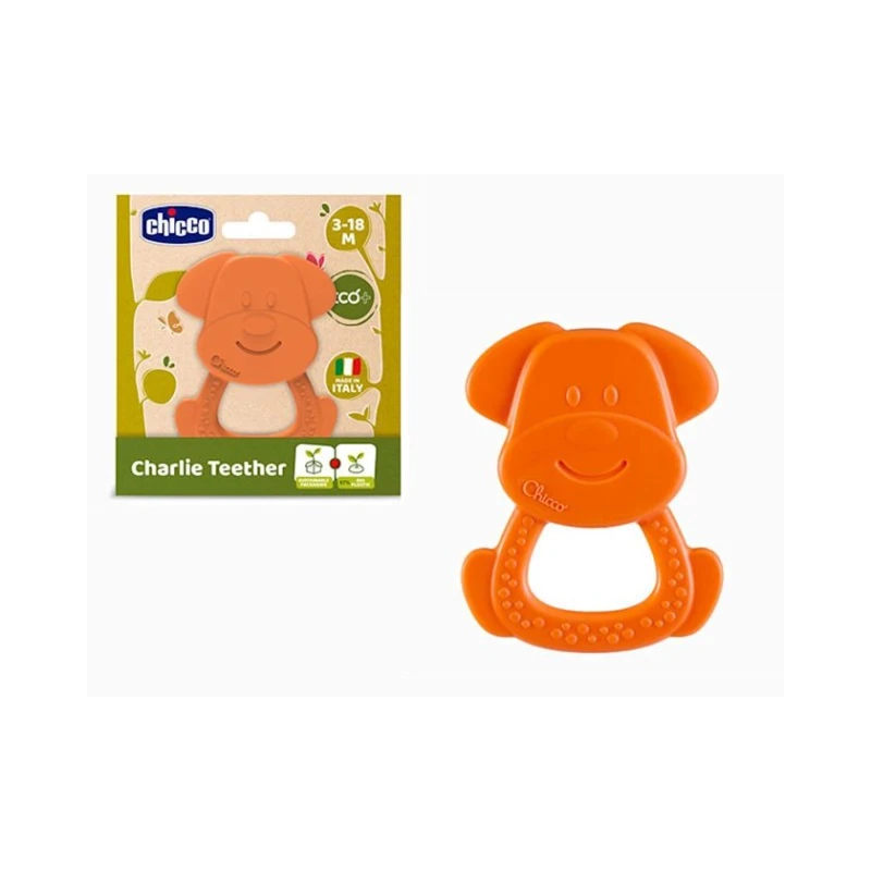 Прорезыватель Chicco Dog, оранжевый