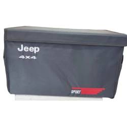 Avtomobil üçün çanta-orqanayzer Jeep, 33x24x17 sm, qara Avtomobil üçün çanta-orqanayzer Jeep, 33x24x17 sm, qara