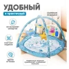Музыкальный игровой коврик M5077, 5 в 1, от 0+ месяцев, голубой Музыкальный игровой коврик M5077, 5 в 1, от 0+ месяцев, голубой
