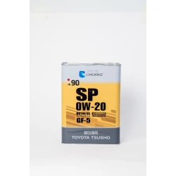 Синтетическое моторное масло Toyota Tsusho 0W-20, 4 л