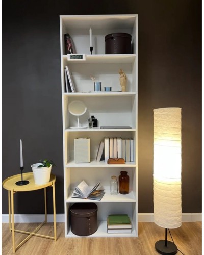 Stellaj HS Group 006, ağ, LDSP, 181x24x60 sm