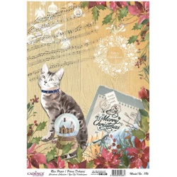 Dekupaj üçün düyü kağızı Cadence A3,786 30x42 sm