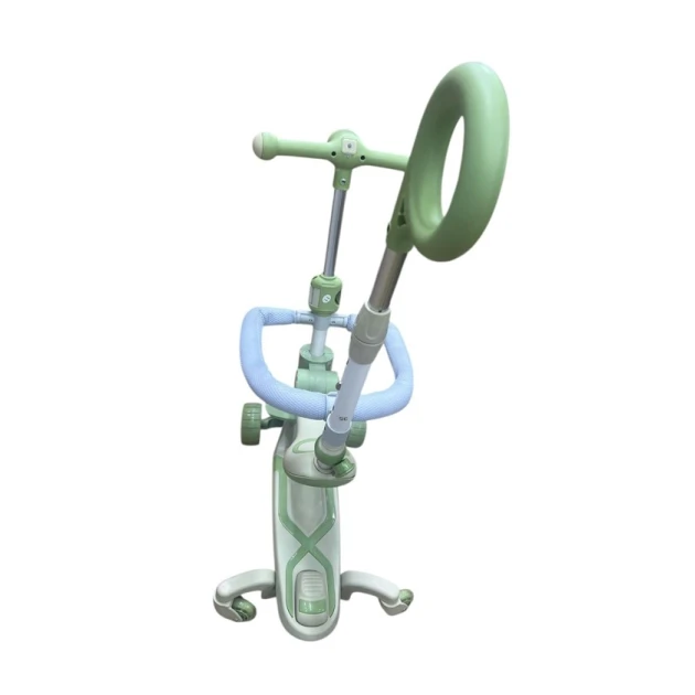 Samokat oturacaqlı 5237_N388Y, musiqili, qatlanan, yaşıl, 1-6 yaş