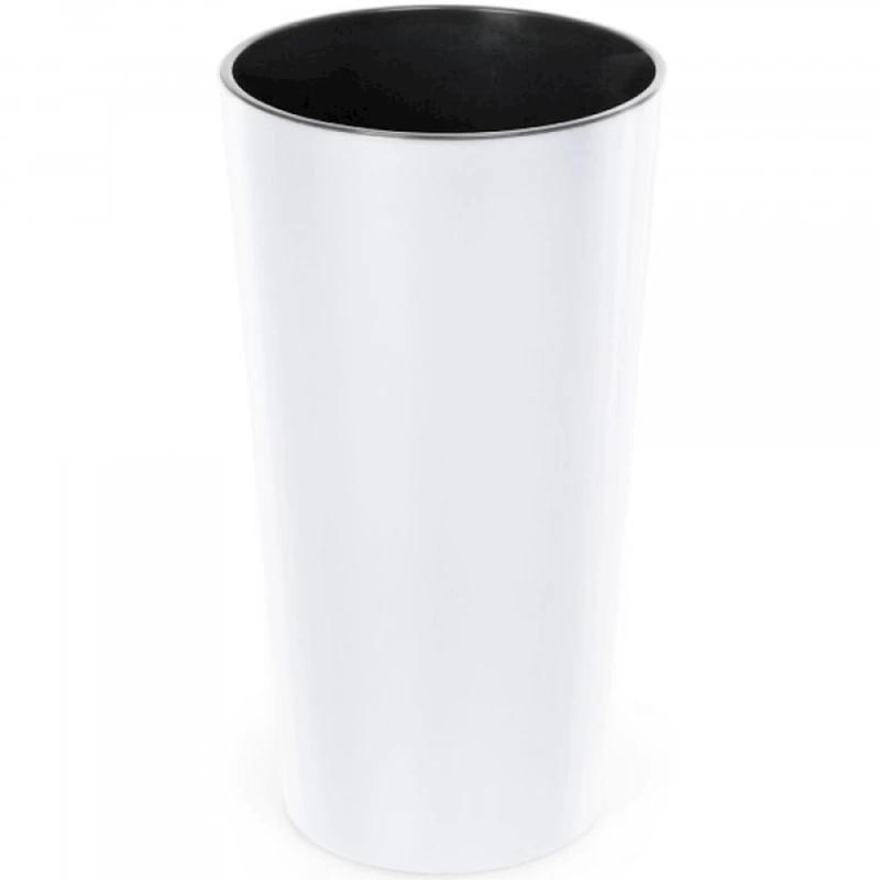 Горшок Lamela Lilia, пластик, белый, 190x364 мм Горшок Lamela Lilia, пластик, белый, 190x364 мм