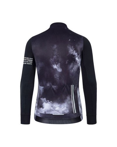 Velosiped kostyumu kişilər üçün Santic WM3CT094H, qara, poliester, ölçü XXL