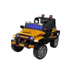 Uşaq elektrik avtomobili Jeep 9188 Rubbion, narıncı