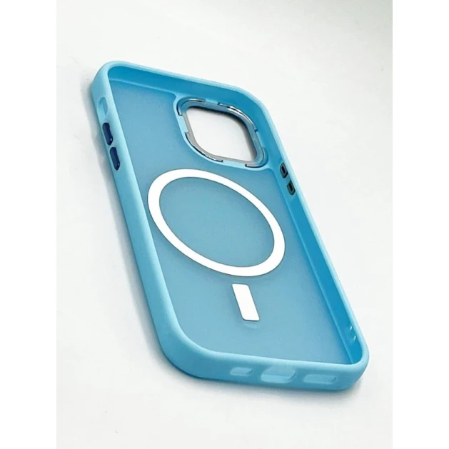 Çexol Magsafe Apple iPhone 12 üçün, Mavi