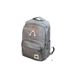 Школьный рюкзак, серый 12300
