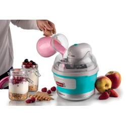 Машина для приготовления мороженого Ariete Ice Cream Maker 0643/01, голубой Машина для приготовления мороженого Ariete Ice Cream Maker 0643/01, голубой
