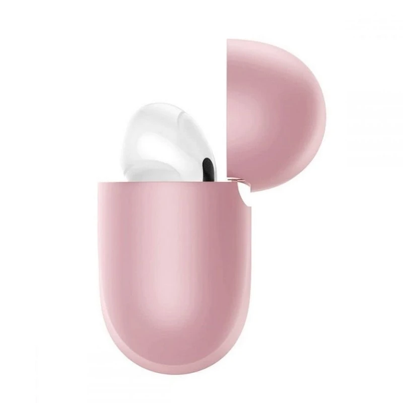 Чехол для наушников Baseus Shell Pattern Silica Gel Case для Apple AirPods Pro, Pink
