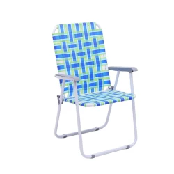 Складной стул для кемпинга, голубой Складной стул для кемпинга, голубой
