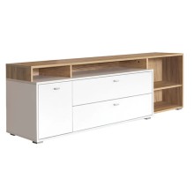 TV üçün tumba Letta,50x40x180 sm,LDSP,ağ