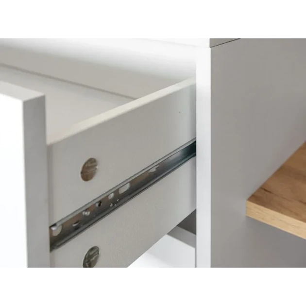 Тв тумба Letta,50х40х180 см,ЛДСП,белый Тв тумба Letta,50х40х180 см,ЛДСП,белый