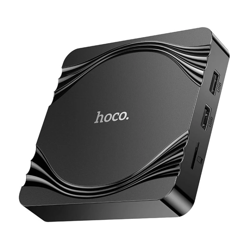 ТВ-приставка Hoco DQ10 Wi-Fi 4GB/32GB Black ТВ-приставка Hoco DQ10 Wi-Fi 4GB/32GB Black