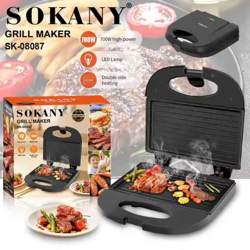 Электрический гриль Sokany SK-08087
