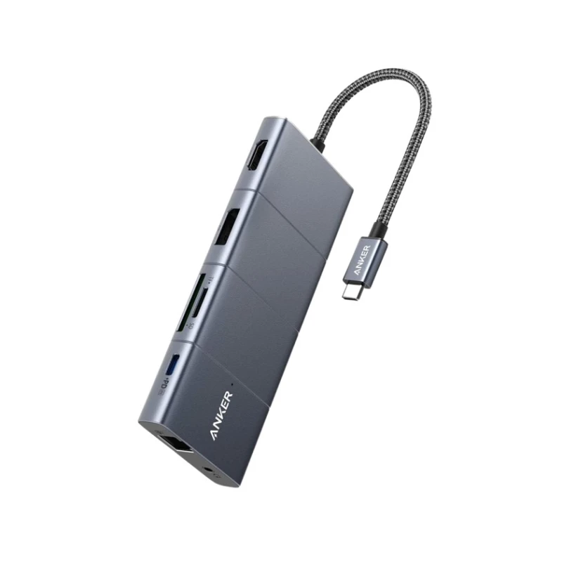 USB HUBHDMI 11 in 1 Grey USB HUBHDMI 11 in 1 Grey