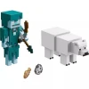 Игровой набор Minecraft Craft-a-Block Stray vs Polar Bear Figure Set GTT53, 6+ лет Игровой набор Minecraft Craft-a-Block Stray vs Polar Bear Figure Set GTT53, 6+ лет