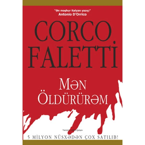 Книга Mən Öldürürəm, автор Giorgio Faletti