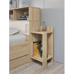 Тумба Art Mebel Art_tumba_21, ламинат, сонома, 60x27x27 см