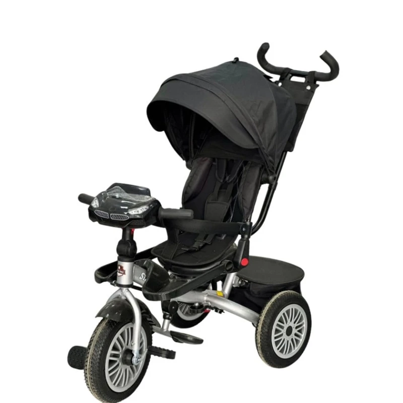 Uşaq üçtəkərli velosiped BM-AZR125 qara Uşaq üçtəkərli velosiped BM-AZR125 qara