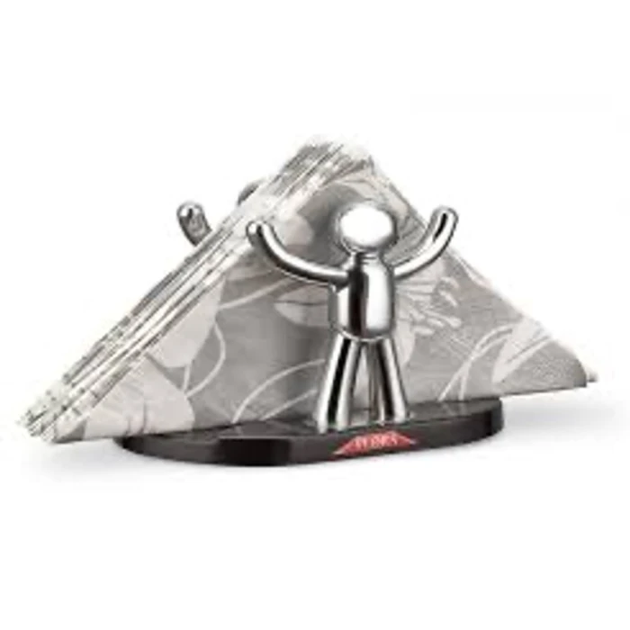 Салфетница Flora, серебристая Салфетница Flora, серебристая